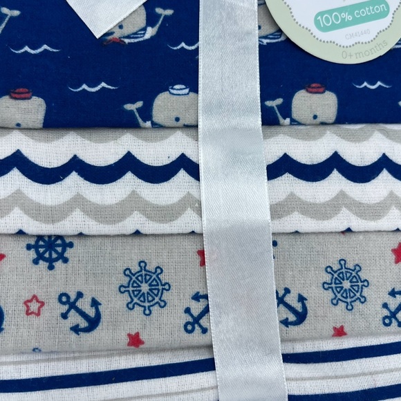 100% COTTON 4 PACK RECEIVING BLANKETS - Picture 4 of 9